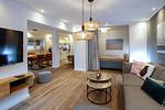 Wohnzimmer - Ferienwohnung Dünenloft - Top-Hundeurlaub