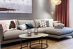 Wohnzimmer - Ferienwohnung Dünenloft - Top-Hundeurlaub