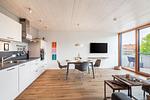 Wohnung Ebbe, Küche - Ferienwohnung Ebbe Büsum - Top-Hundeurlaub