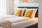 Wohnung Ebbe, Schlafzimmer 2 - Ferienwohnung Ebbe Büsum - Top-Hundeurlaub