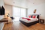 Wohnung Ebbe, Schlafzimmer 1 - Ferienwohnung Ebbe Büsum - Top-Hundeurlaub