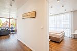 Wohnung Flut, Wohnzimmer - Best Büsum Wohnung Flut – moderne Ferienwohnung mit Balkon - Top-Hundeurlaub