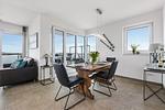 Wohnzimmer - Ferienwohnung Dock 76 Bridge - Penthouse - Top-Hundeurlaub