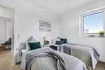 Schlafzimmer - Ferienwohnung Dock 76 Bridge - Penthouse - Top-Hundeurlaub
