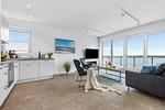 Küche / Küchenzeile - Ferienwohnung Dock 76 Bridge - Penthouse - Top-Hundeurlaub