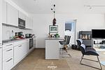 Küche / Küchenzeile - Ferienwohnung Dock 76 Promenade Olpenitz - Top-Hundeurlaub