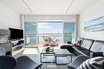 Wohnzimmer - Ferienwohnung Dock 76 Promenade Olpenitz - Top-Hundeurlaub
