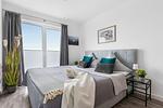 Schlafzimmer - Ferienwohnung Kai 42 Olpenitz - Top-Hundeurlaub