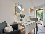 Wohnzimmer - Gulfhof Butendiek - Melkkammer - Top-Hundeurlaub