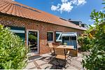 Terrasse - Gulfhof Butendiek - Melkkammer - Top-Hundeurlaub