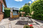 Terrasse - Gulfhof Butendiek - Melkkammer - Top-Hundeurlaub