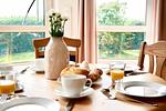 Wohnzimmer - Ferienhaus Strandflieder - Top-Hundeurlaub