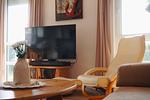 Wohnzimmer - Ferienhaus Strandflieder - Top-Hundeurlaub