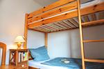 Schlafzimmer - Ferienhaus Strandflieder - Top-Hundeurlaub
