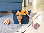 Wohnzimmer - Ferienhaus Küstenkörbchen - Top-Hundeurlaub