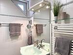 Badezimmer - Ferienhaus Küstenkörbchen - Top-Hundeurlaub