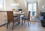 Wohnzimmer - Strandhaus Whg. 2 - Top-Hundeurlaub