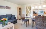 Wohnzimmer - Strandhaus Whg. 2 - Top-Hundeurlaub