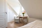 Schlafzimmer - Strandhaus Whg. 2 - Top-Hundeurlaub