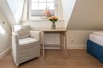 Schlafzimmer - Strandhaus Whg. 2 - Top-Hundeurlaub