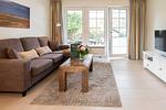 Wohnzimmer - Strandhaus Whg. 1 - Top-Hundeurlaub