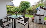 Terrasse - Strandhaus Whg. 1 - Top-Hundeurlaub