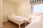 Schlafzimmer - Strandhaus Whg. 1 - Top-Hundeurlaub