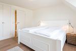 Schlafzimmer - Strandhaus Whg. 3 - Top-Hundeurlaub