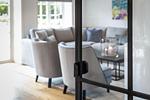 Wohnzimmer - Ferienhaus Pidder Hüs Kampen / Sylt - Top-Hundeurlaub