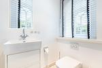 Gäste-WC - Ferienhaus Pidder Hüs Kampen / Sylt - Top-Hundeurlaub