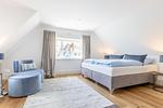 Schlafzimmer - Ferienhaus Pidder Hüs Kampen / Sylt - Top-Hundeurlaub
