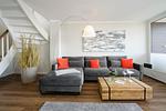 Wohnzimmer - Ferienwohnung MeerZeit 39 Sylt - Top-Hundeurlaub