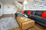 Wohnzimmer - Ferienwohnung MeerZeit 39 Sylt - Top-Hundeurlaub