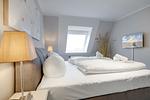 Schlafzimmer - Ferienwohnung MeerZeit 39 Sylt - Top-Hundeurlaub