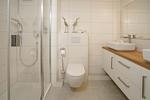 Badezimmer - Ferienwohnung MeerZeit 39 Sylt - Top-Hundeurlaub