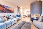 Wohnzimmer - Ferienhaus Hafen27 – Ocean View - Top-Hundeurlaub