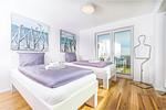 Schlafzimmer - Meeresbrise - Top-Hundeurlaub