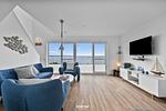 Wohnzimmer - Ferienwohnung Morgenlicht Olpenitz - Top-Hundeurlaub