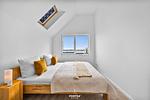 Schlafzimmer - Ferienwohnung Morgenlicht Olpenitz - Top-Hundeurlaub