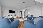 Wohnzimmer - Ferienwohnung Morgenlicht Olpenitz - Top-Hundeurlaub
