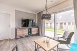 Deichlodge, Lodge. Eins, Wohnzimmer - Ferienwohnung Deichlodge, Lodge. Eins - Top-Hundeurlaub