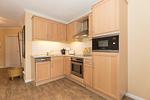 Küchenzeile mit Backofen - Apartmenthaus Atlantik 102 - Top-Hundeurlaub