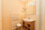 Badezimmer mit Dusche - Apartmenthaus Atlantik 102 - Top-Hundeurlaub