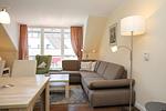 Blick in den Wohnbereich - Wohnung 10-7 - Top-Hundeurlaub