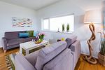 Wohnzimmer - Ferienhaus Frische Brise 40 Olpenitz - Top-Hundeurlaub