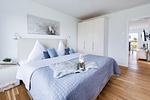 Schlafzimmer - Ferienhaus Frische Brise 40 Olpenitz - Top-Hundeurlaub