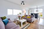 Wohnzimmer - Ferienhaus Frische Brise 40 Olpenitz - Top-Hundeurlaub