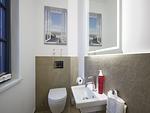 Gäste-WC - Premium Reetdachvilla mit 3 Schlafzimmern, Sauna und Kamin (F04) - Top-Hundeurlaub
