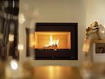 Kamin-/Ofen - Premium Reetdachvilla mit 3 Schlafzimmern, Sauna und Kamin (F04) - Top-Hundeurlaub