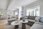 Wohnzimmer - Käptn's Hüs - Top-Hundeurlaub